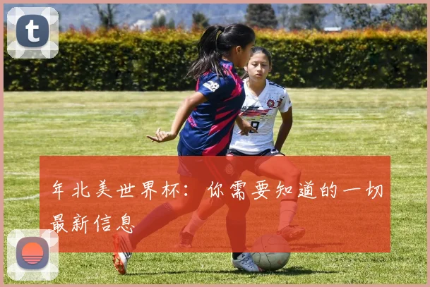年北美世界杯:你需要知道的一切最新信息
